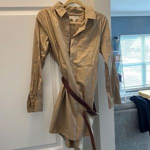 Michael Kors button up tunic dress